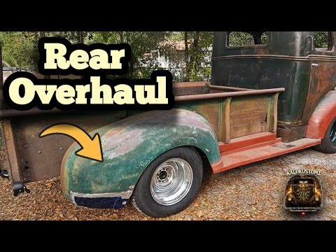 Rear End Overhaul! Tires, Shocks, Fender Rust Repair & Front Wheel Spacers