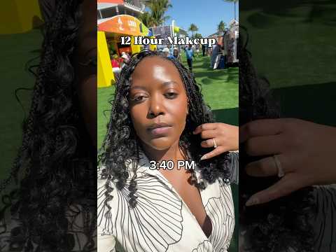 THIS MAKEUP LASTED 12 HOURS OUTDOORS IN THE MIAMI HEAT #makeupforoilyskin #festivalmakeup