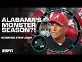 MONSTER SEASON For The Alabama Crimson Tide Stanford Steve Breaks It Down The Pat McAfee Show