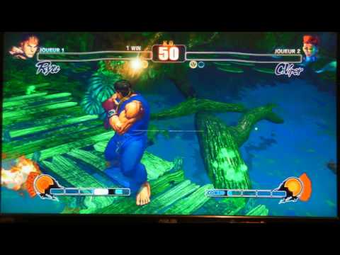 Tournoi Bushido 9 Impact Street Fighter IV Jin (Ryu) vs 2pac (Viper)/Ultrayox (Rufus)