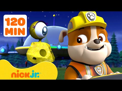 Capa de Patrulha Canina | Resgates e Aventuras ESPACIAIS da Patrulha Canina! com Rubble 👽 2 Horas | Nick Jr.