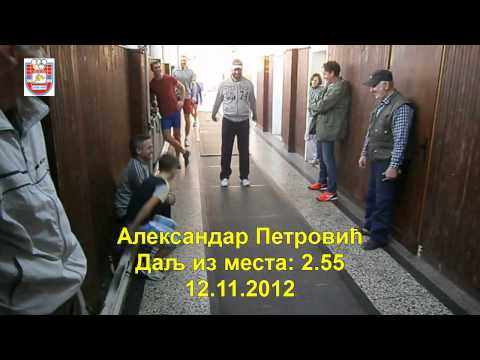 AK Ruma, testiranje 60m, dalj, troskok 12.11.2012.