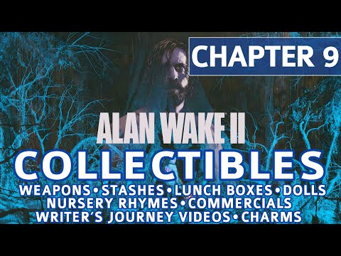 Alan Wake 2 - Chapter 9: Return 5 Old Gods - All Collectible Locations