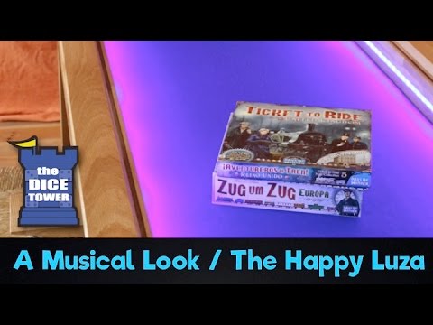 The Happy Luza - Ticket to Ride: Map of the UK