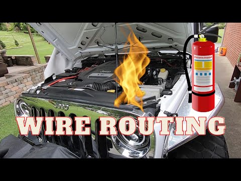 How & Where to Route Wires into Jeep Wrangler Cab