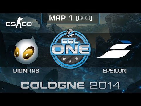 Dignitas vs. Epsilon (Map 1) - ESL One Cologne 2014 - Quarterfinals - CS:GO