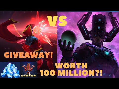 Lv. 70 GLADIATOR! PROXIMA WBU Stage 70 & GALACTUS GBR / Coupons Giveaway - Marvel Future Fight