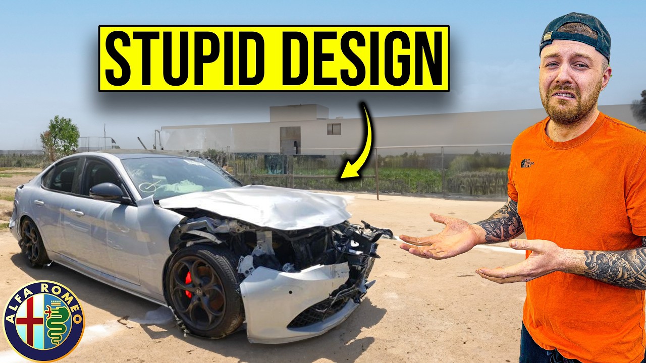 REBUILDING MY WRECKED ALFA ROMEO WITH A FERRARI ENGINE