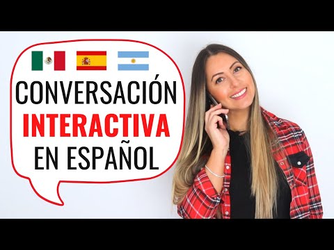 SPANISH CONVERSATION Practice with ROLEPLAY to Improve Speaking Skills | Conversación Interactiva