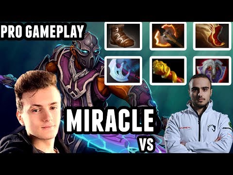 Miracle Plays Anti Mage With Crit Against Kuroky,Sexybamboe,Mind Control | Dota 2 7.07 Ranked Match