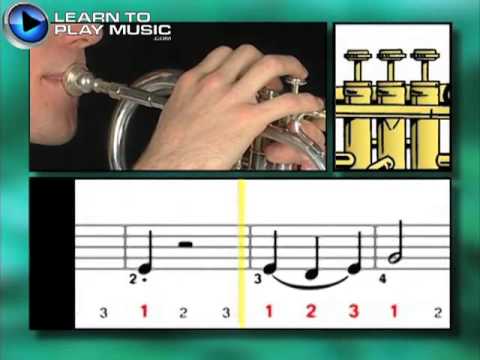 Ex025 How to Play Trumpet - Trumpet Lessons for Beginners