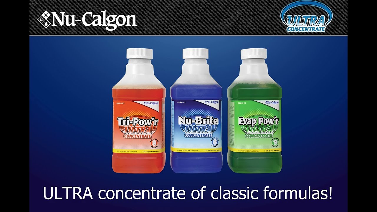Introducing Nu-Calgon's ULTRA coil cleaners!