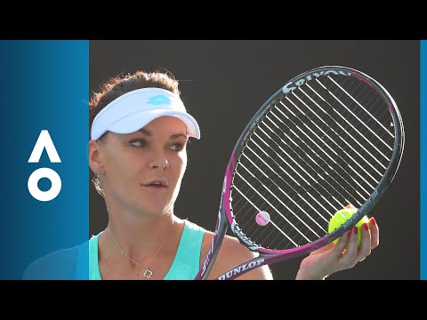Kristyna Pliskova v Agnieszka Radwanska match highlights (1R) | Australian Open 2018