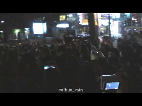 140315 Sungmin after Three Musketeers musical