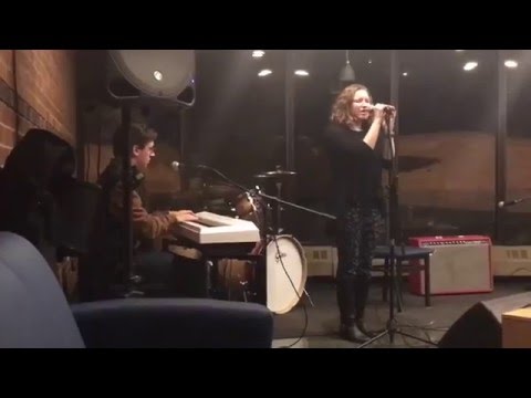 Umbrella/Set Fire To The Rain Mashup - Hadar Baron + Jake Bookbinder LIVE @ OPEN MIC