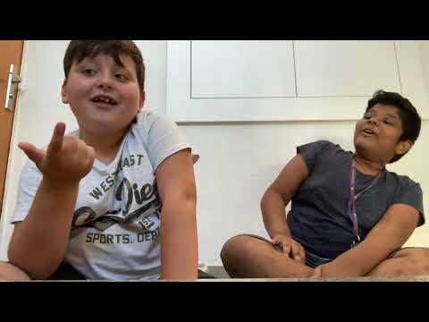 Das sind wir Izet und Abishan