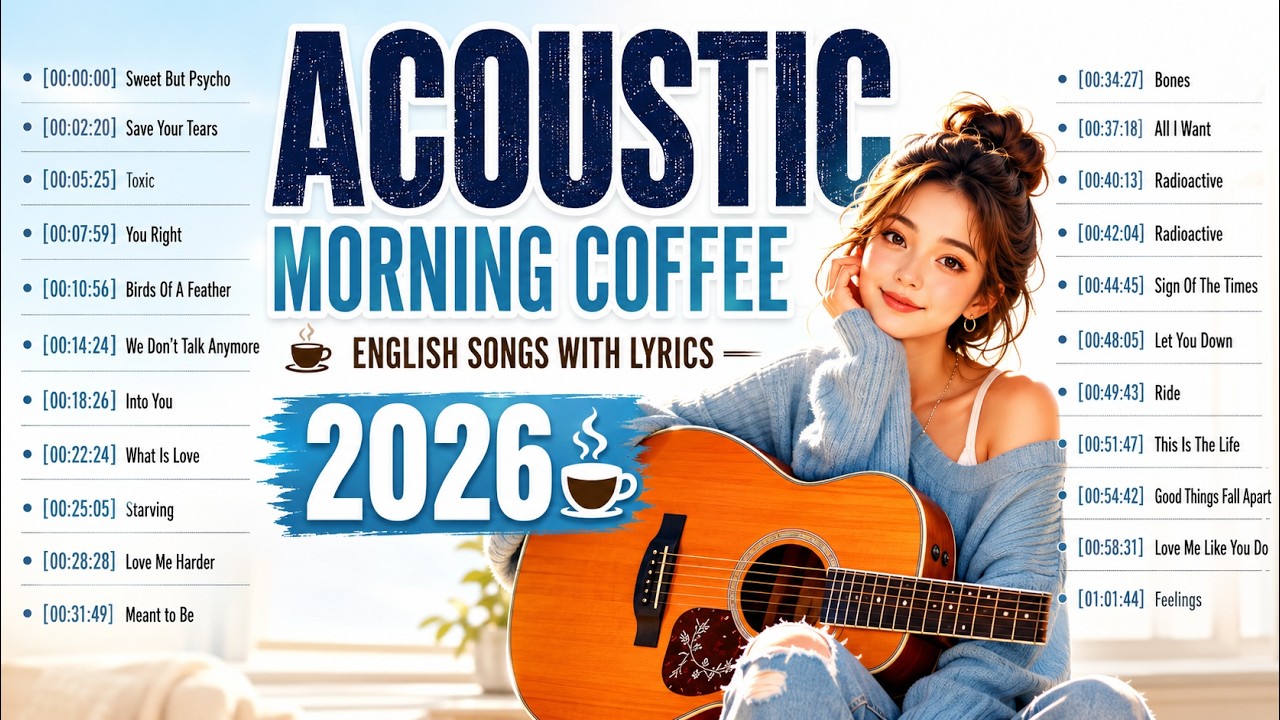 Morning Coffee Acoustic Songs 2026 ☕ English Songs With Lyrics