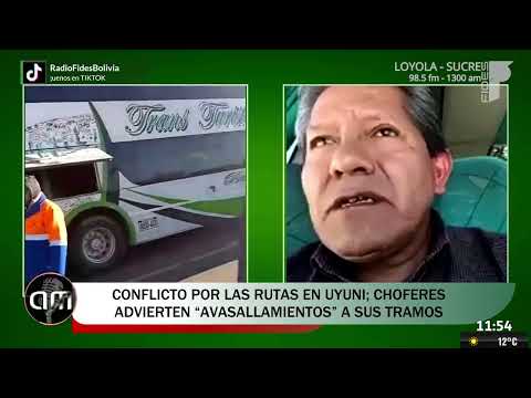 🟢 Conflicto por las rutas en Uyuni; choferes denuncian “avasallamientos” a sus tramos |15.09.26|