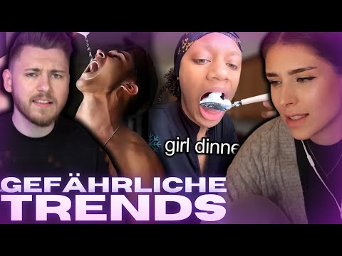 GEFÄHRLICHE TRENDS auf SOCIAL MEDIA 💀 | REAKTION auf KYZER