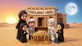 Download lagu SHOLAWAT JIBRIL | Lagu Anak Islami | Animasi 3D mp3