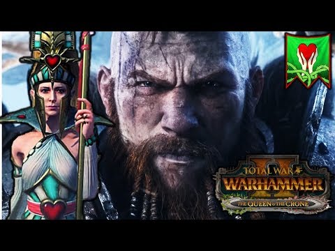 The Everqueen and The Wanderer - High Elves of Avelorn vs. Norsca - Total War Warhammer 2 Gameplay