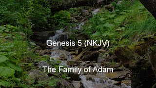 Genesis 5 (NKJV) - The Family of Adam