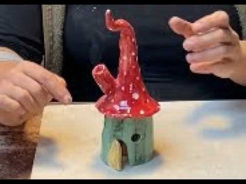 Töpfern - Räucherhäuschen