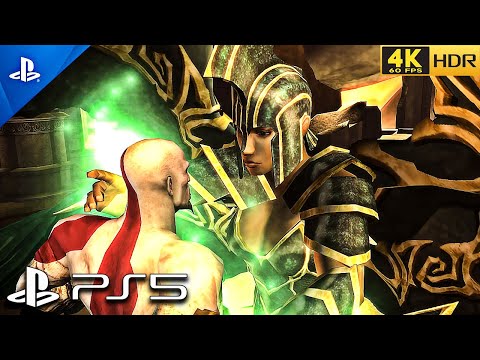 (PS5) GOD OF WAR CHAINS OF OLYMPUS - Kratos vs Persephone Final Boss Gameplay [4K 60FPS HDR]