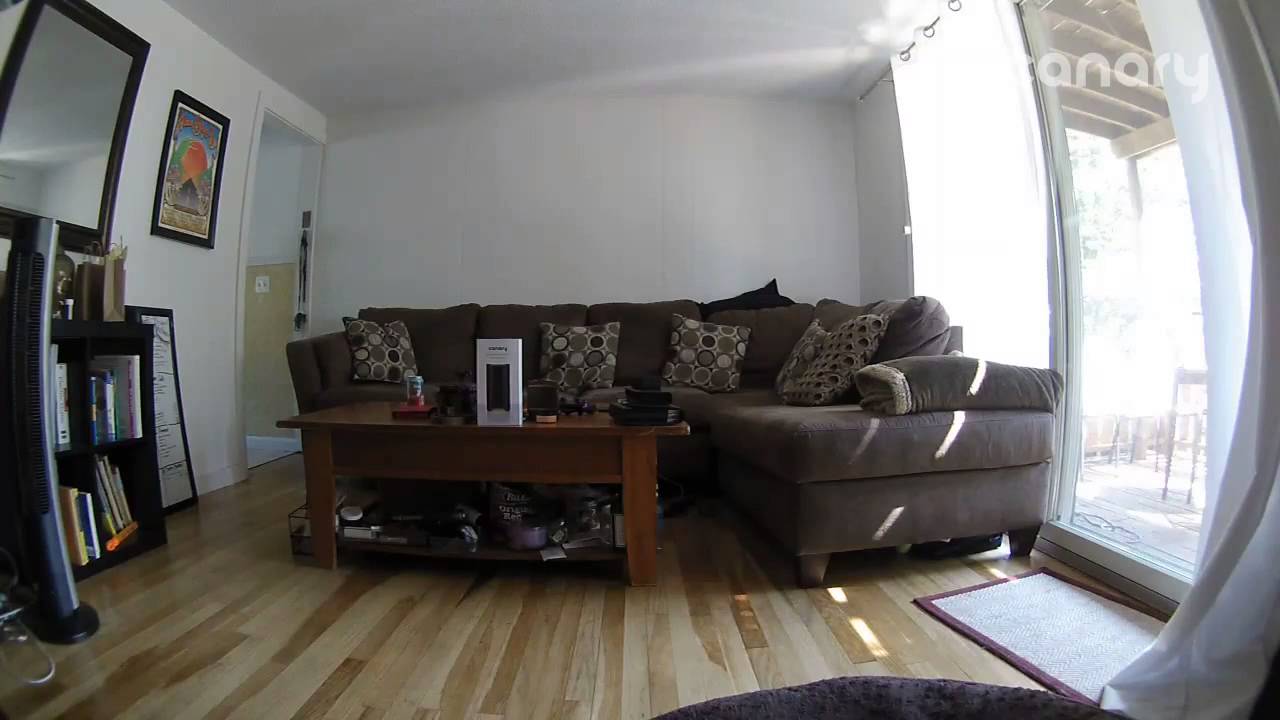 Canary Security Camera: Sample Video and Audio - YouTube