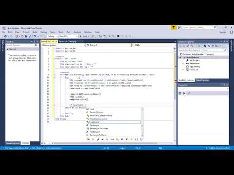 Visual Basic Program Updater Downloader Tutorial