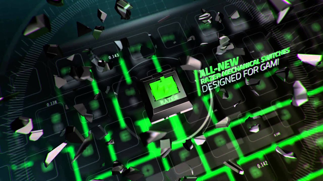 The All-new Razer BlackWidow Ultimate featuring Razer Mechanical Switches - YouTube