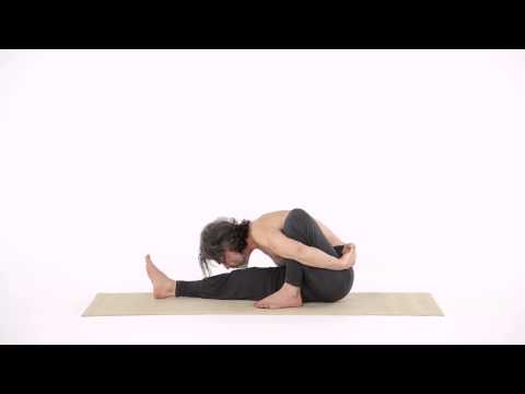 Haltung des Weisen Marichi, Variante 1 - Marichi Asana