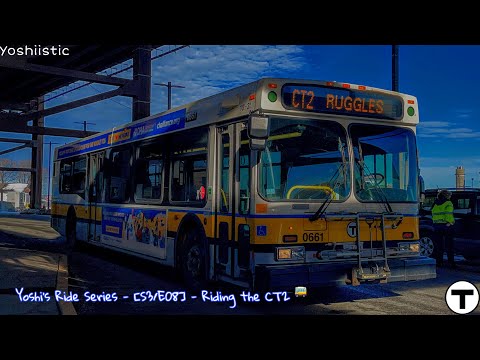 Yoshi’s Airily Ride | Yoshi's Ride Series {S3-E08} - Riding the CT2  🚌 - {MBTA}