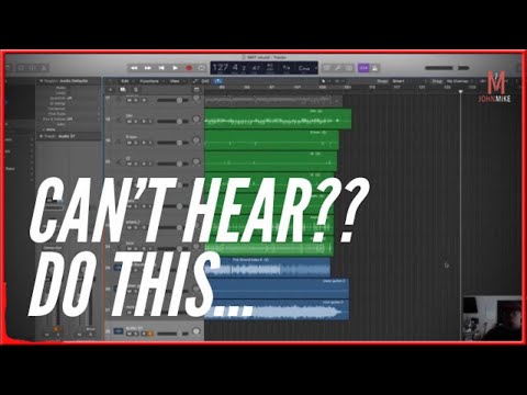 What to do when you can’t monitor during playback in Logic Pro X!