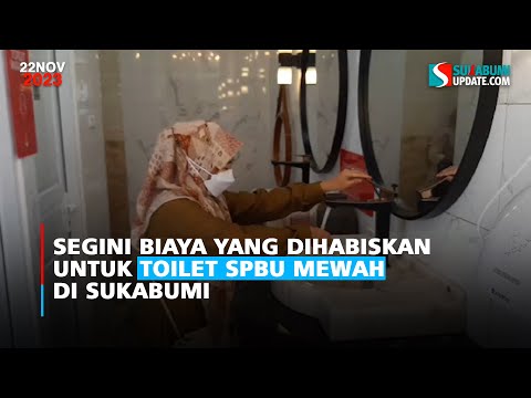 Segini Biaya yang Dihabiskan Untuk Toilet SPBU Mewah di Sukabumi