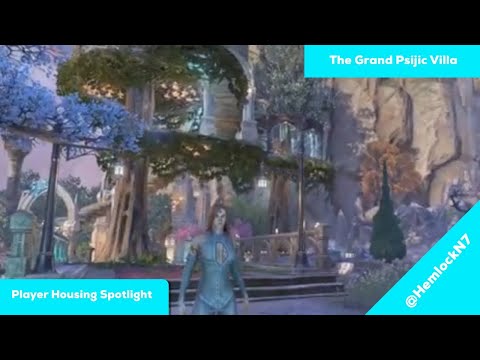 ESO Housing: Tamriel Tours Spotlight - Grand Psijic Villa   @HemlockN7