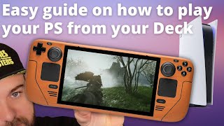 How to play your PS4, PS5 from your Steam Deck... it
