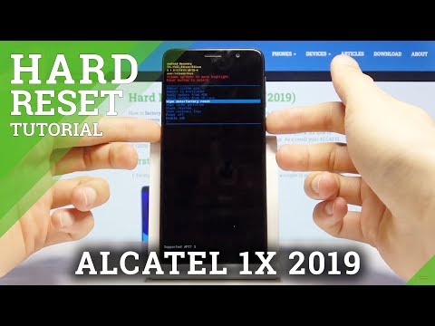 How to Hard Reset ALCATEL 1X 2019 – Bypass Password