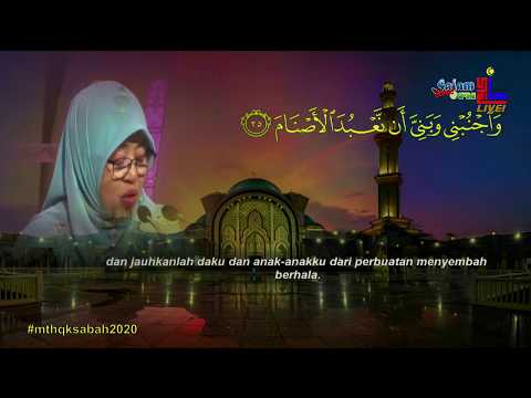 Majlis Tilawah Al-Quran Peringkat Kebangsaan 2020 - Lailasari Sabran (W.Persekutuan)