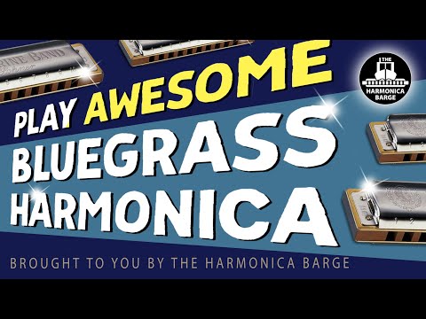 You won't play awesome Bluegrass Harmonica until you do these 3 things! (C Harp)
