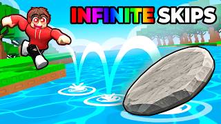 NOOB to PRO in Rock Skipping (Roblox)