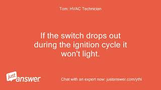 Red Light Is Blinking On My Trane Xl80