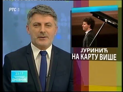 BEOGRADSKI ŠOPEN FEST 2016 - RTS, KULTURNI DNEVNIK, ALJOŠA JURINIĆ