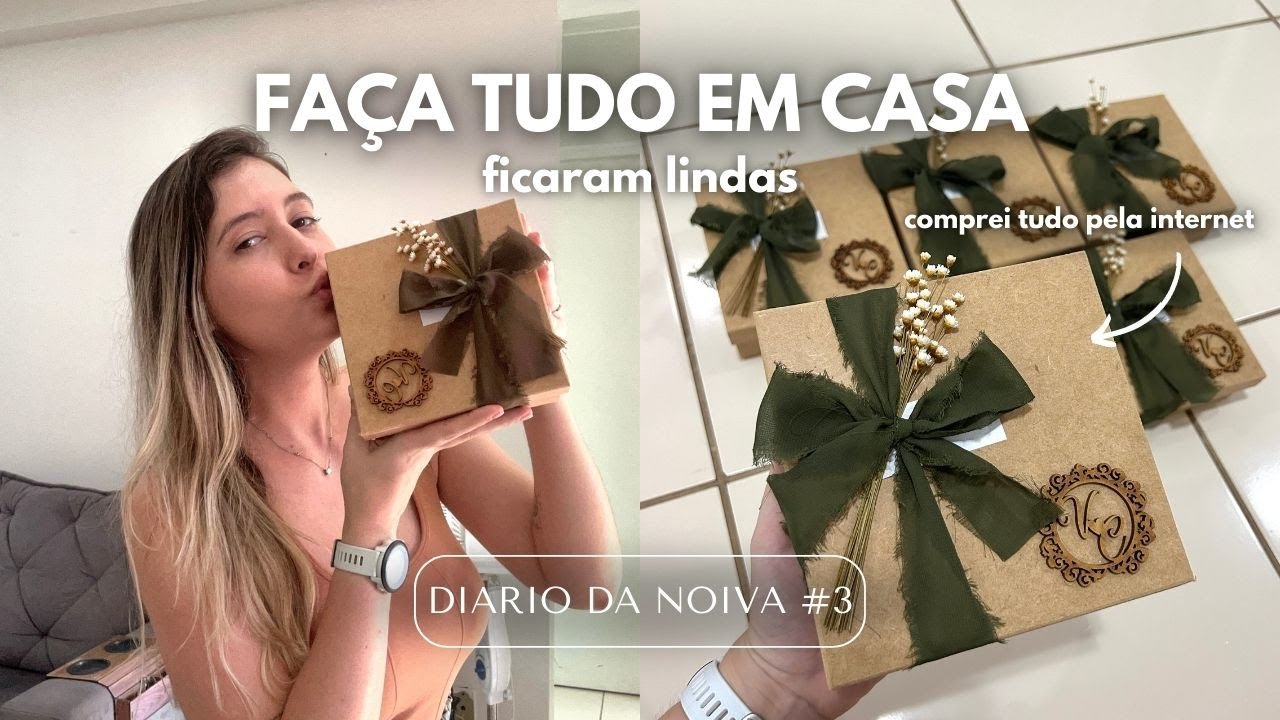 CAIXA PADRINHOS DE CASAMENTO | faça você mesmo | valores dos itens na internet