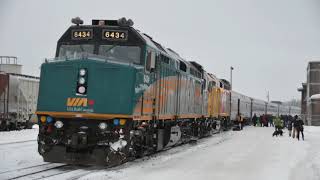 "The Canadian" crossing Ontario