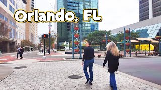 Exploring Orlando on Foot ｜A Walking Tour Guide ｜Orlando Downtown Walking Tour 4K ｜ 2025