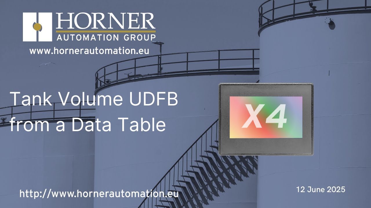 Tank Volume UDFB from a Data Table