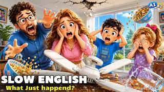 What Just Happened at the Dinner Table? | English Listening Story For Beginners (A1-A2 Level)