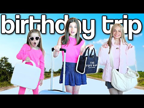 SURPRISE BIRTHDAY TRIP! Guess where we’re going? | Family Fizz