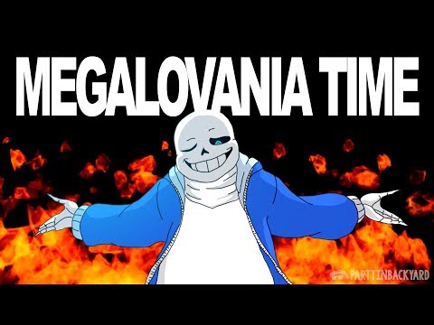 Sans x Party In Backyard - Megalovania Time